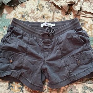 Cargo shorts. Size 10, dark grey by Sonoma.